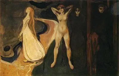 The Three Stages of Woman (Sphinx) Edvard Munch